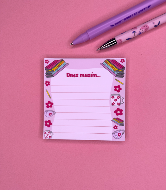 ✏️ Mini bloček se školními potřebami