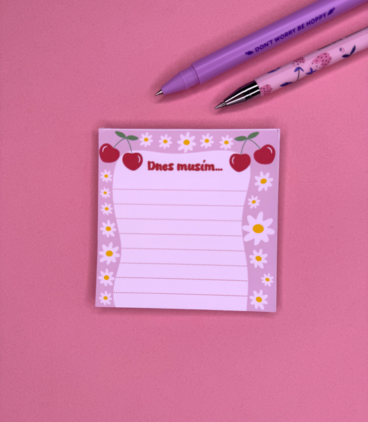 🍒 Mini bloček s třešínkami