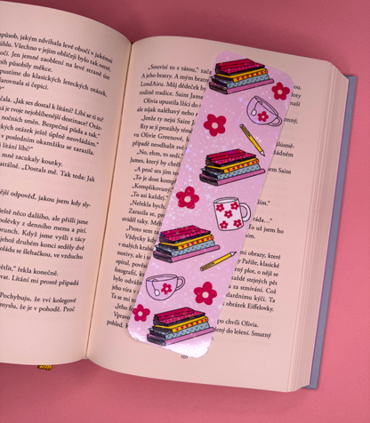 ✏️ Papírová záložka se školními potřebami